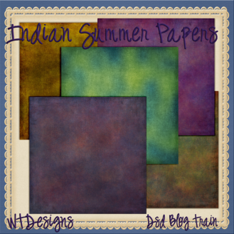whimzy treasures indian summer blog train kit paper pu